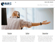 Tablet Screenshot of bluectechnology.com
